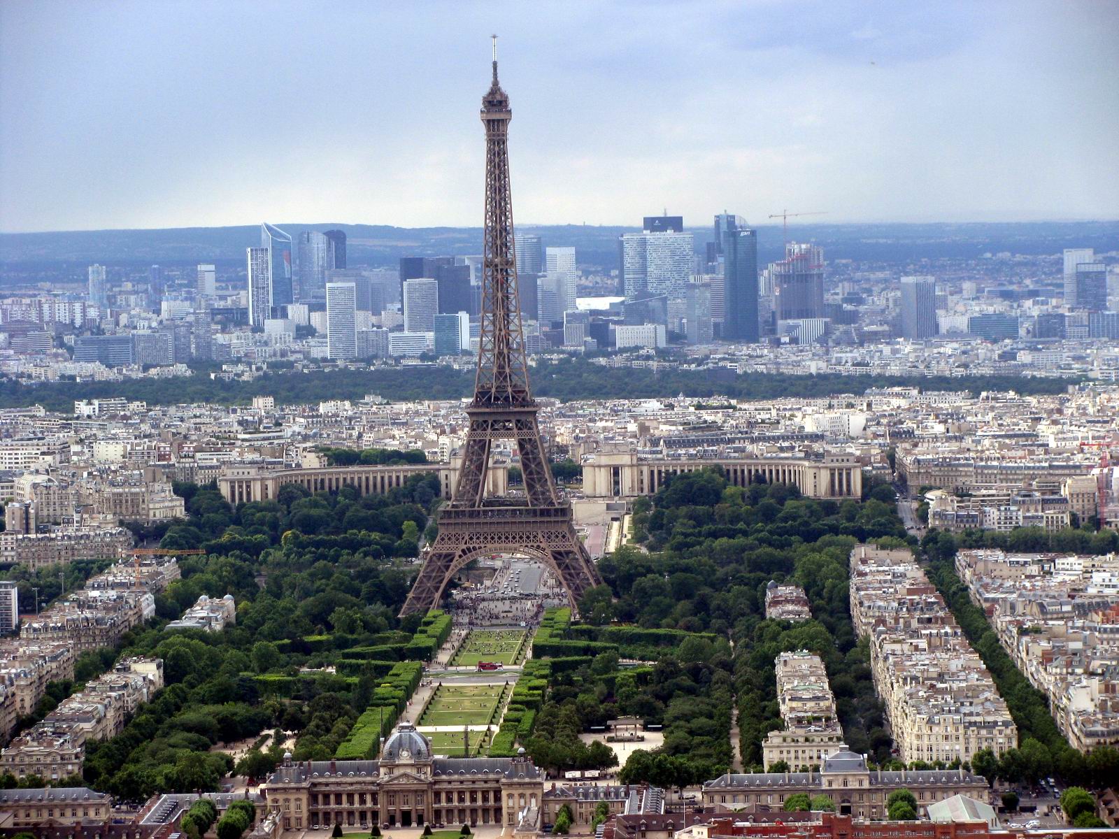 The photo is made from a tower Montparnasse.